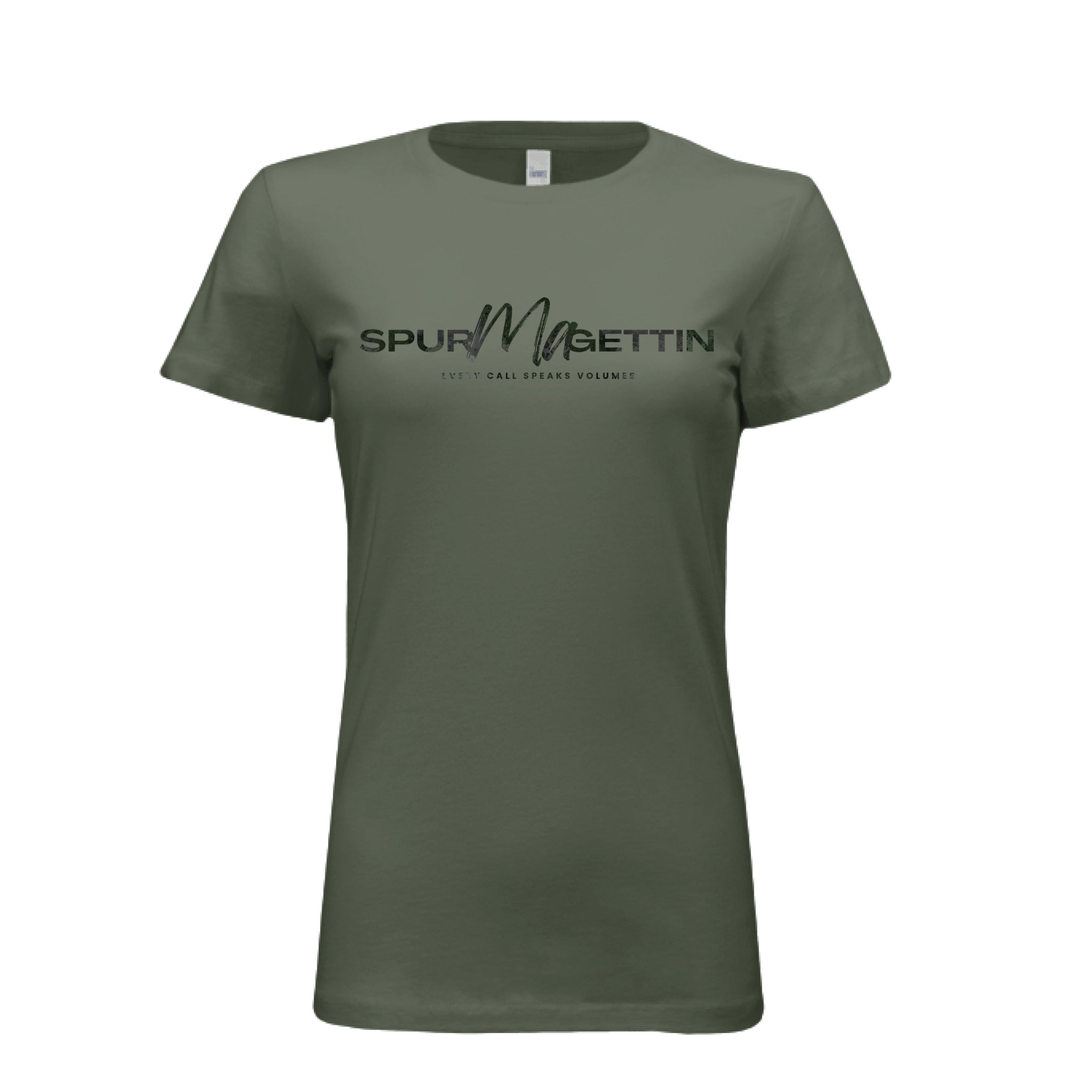 Women’s Verdant Splash Burst Camo Goose T-Shirt