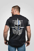 Nine Line Men’s T-Shirt - TBL-Skull