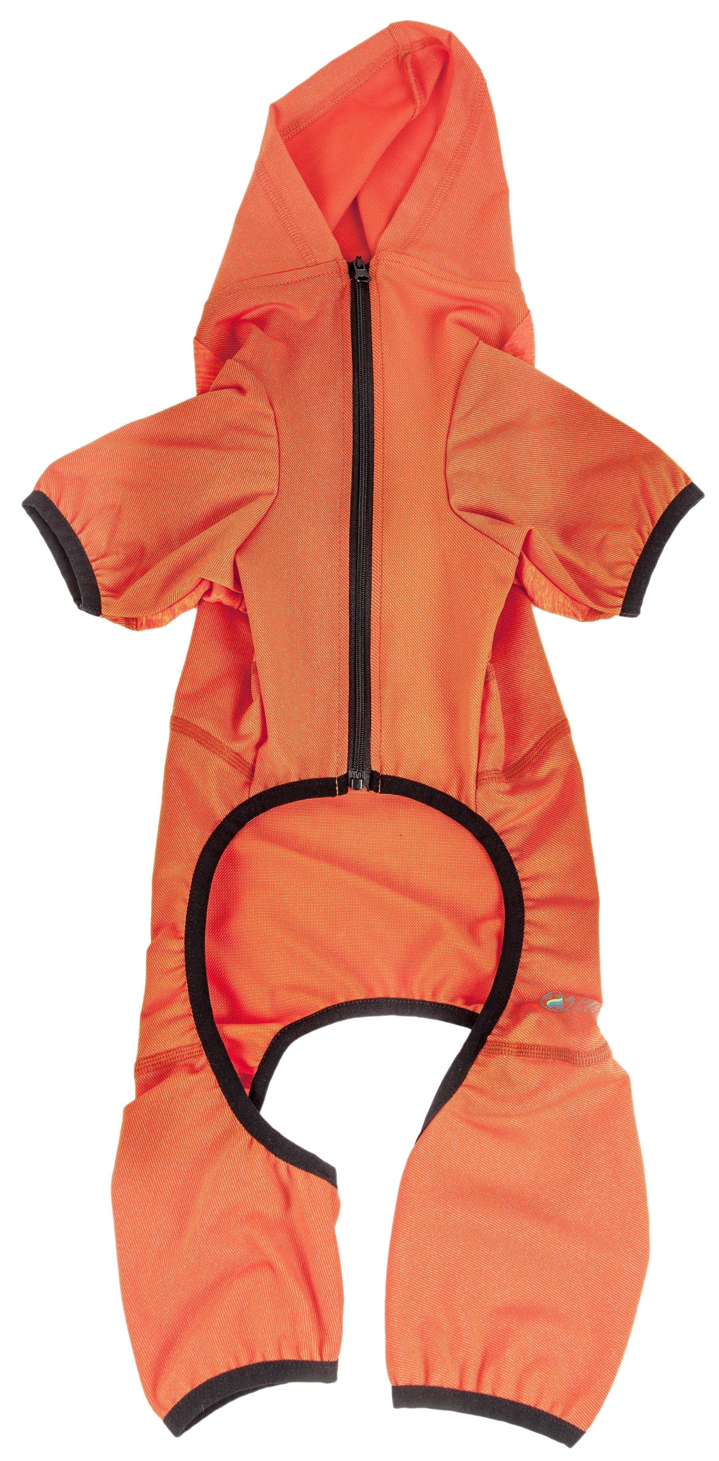 Pet Life ® Active 'Pawsterity' Mediumweight 4-Way-Stretch Yoga Fitness Dog Tracksuit Hoodie