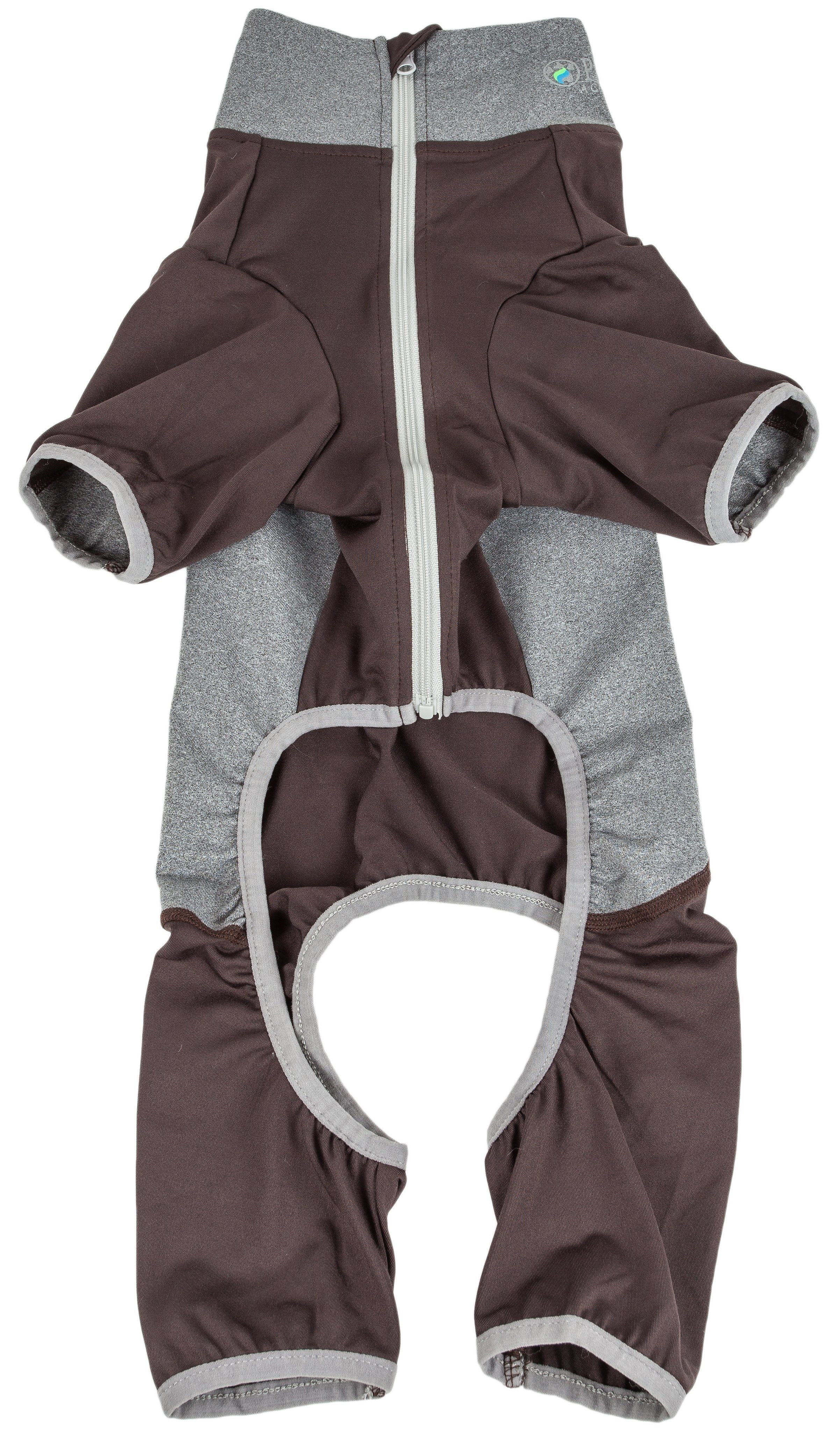 Pet Life ® Active 'Warm-Pup' Stretchy and Quick-Drying Fitness Dog Yoga Warm-Up Tracksuit