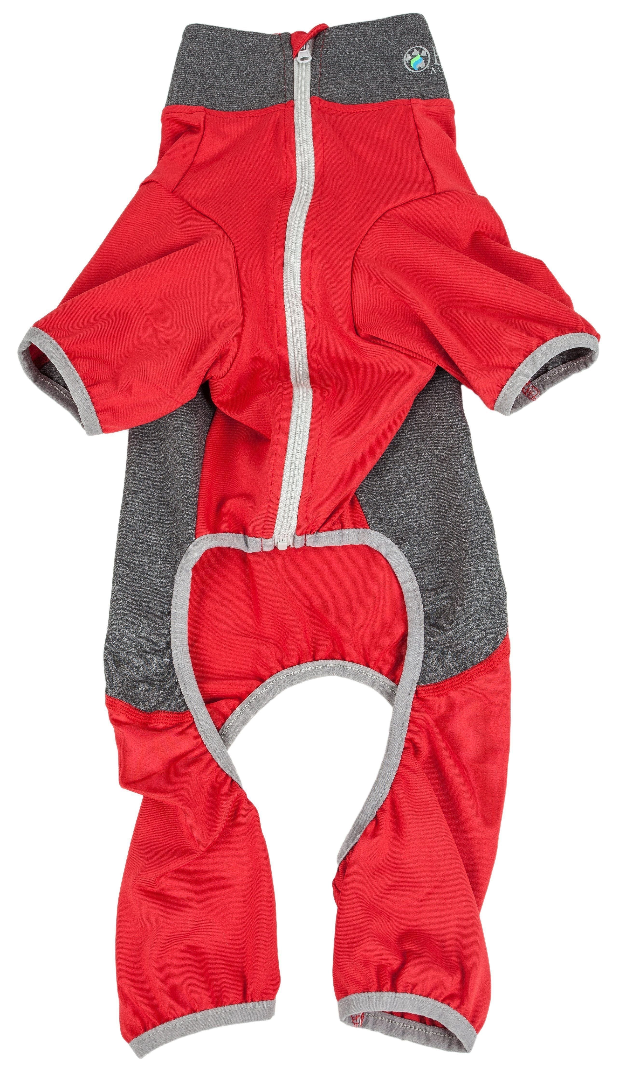 Pet Life ® Active 'Warm-Pup' Stretchy and Quick-Drying Fitness Dog Yoga Warm-Up Tracksuit