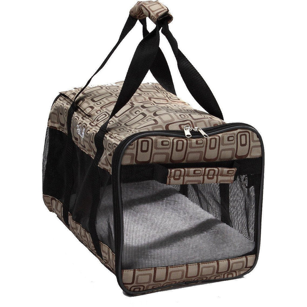 Pet Life ® 'Flightmax' Airline Approved Collapsible Folding Travel Pet Dog Carrier