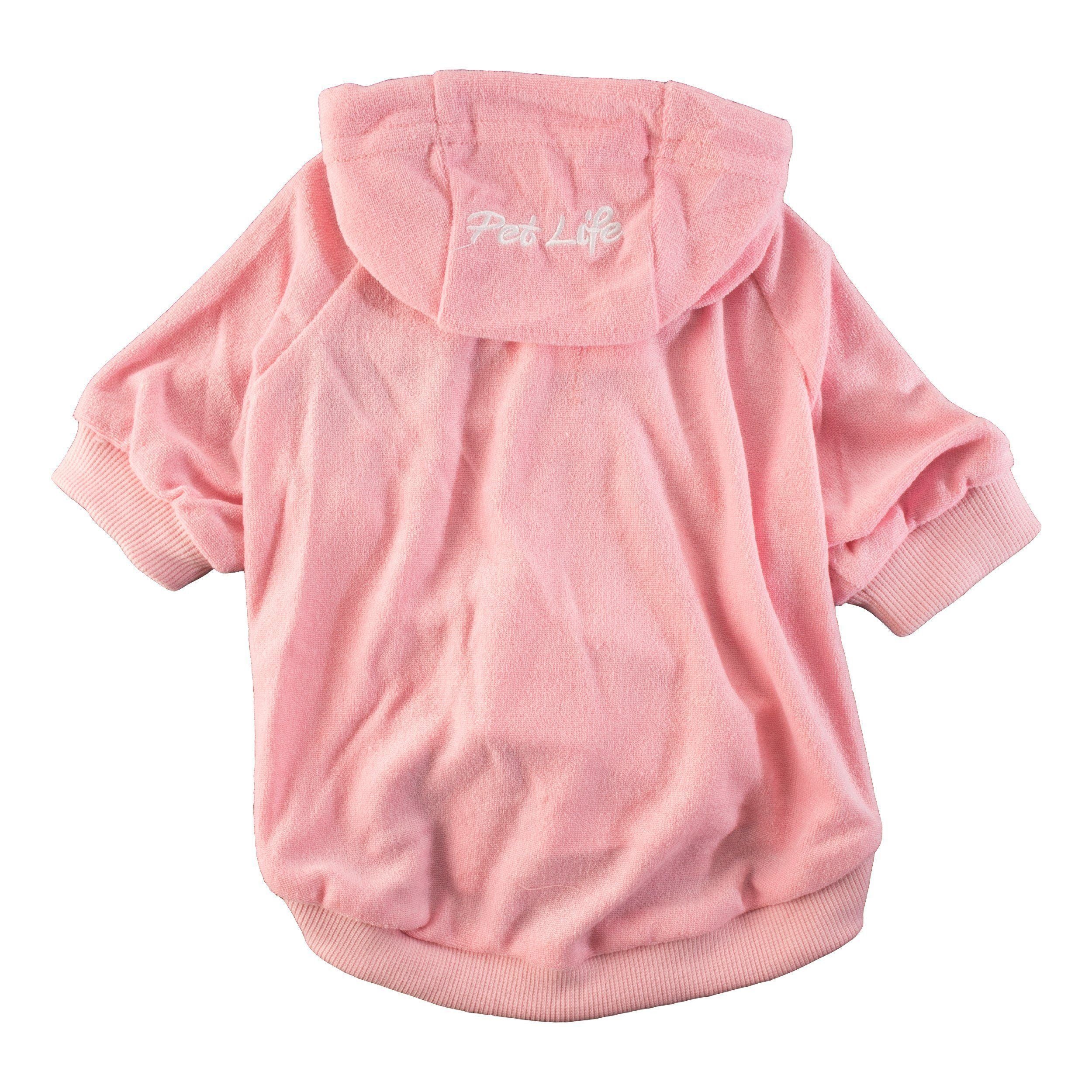 Pet Life ® French Terry Ultra-Soft Quick-Drying Hooded Dog Sweater