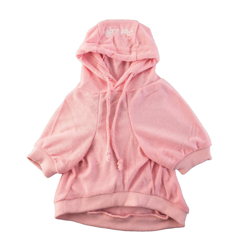 Pet Life ® French Terry Ultra-Soft Quick-Drying Hooded Dog Sweater