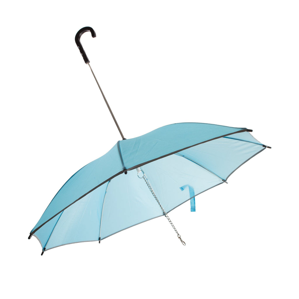 Pet Life ® Pour-Protection Reflective Waterproof Dog Umbrella and Leash