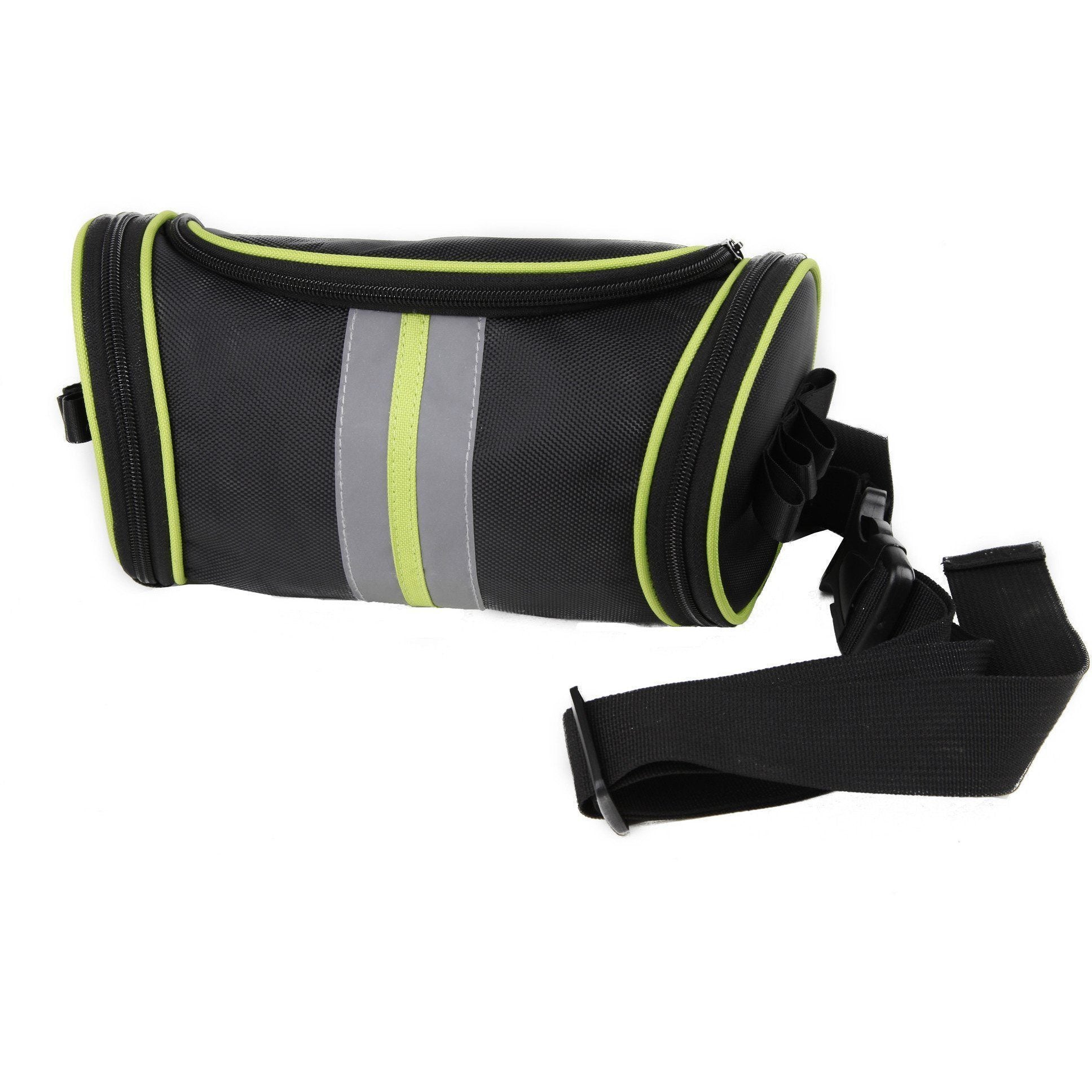 Pet Life ® Ultimate Hands Free Pet Belt with Dual-sided Bowl and Travel Pet Food storage container