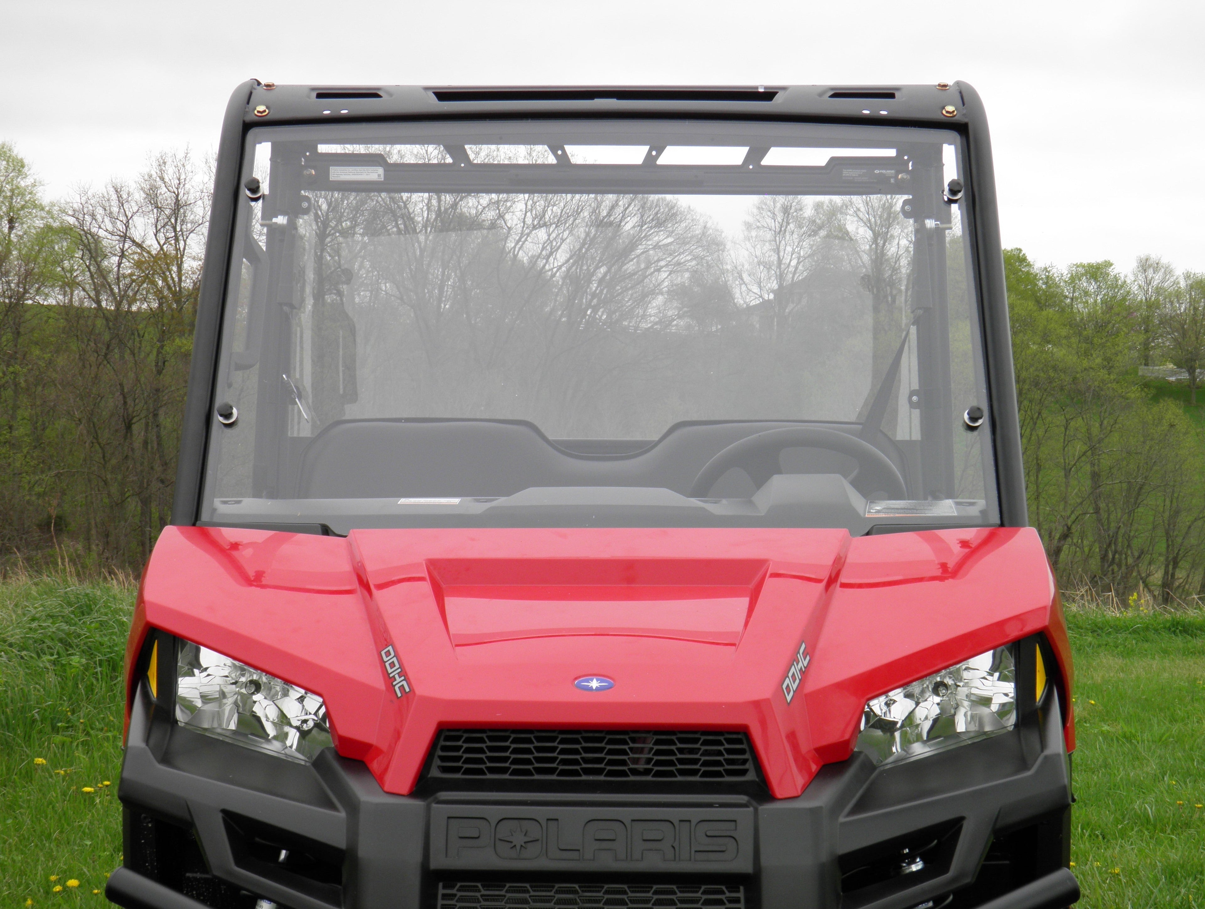 Polaris Ranger Crew 570 Mid Size - 4 Passenger - 1 Pc Scratch-Resistant Windshield