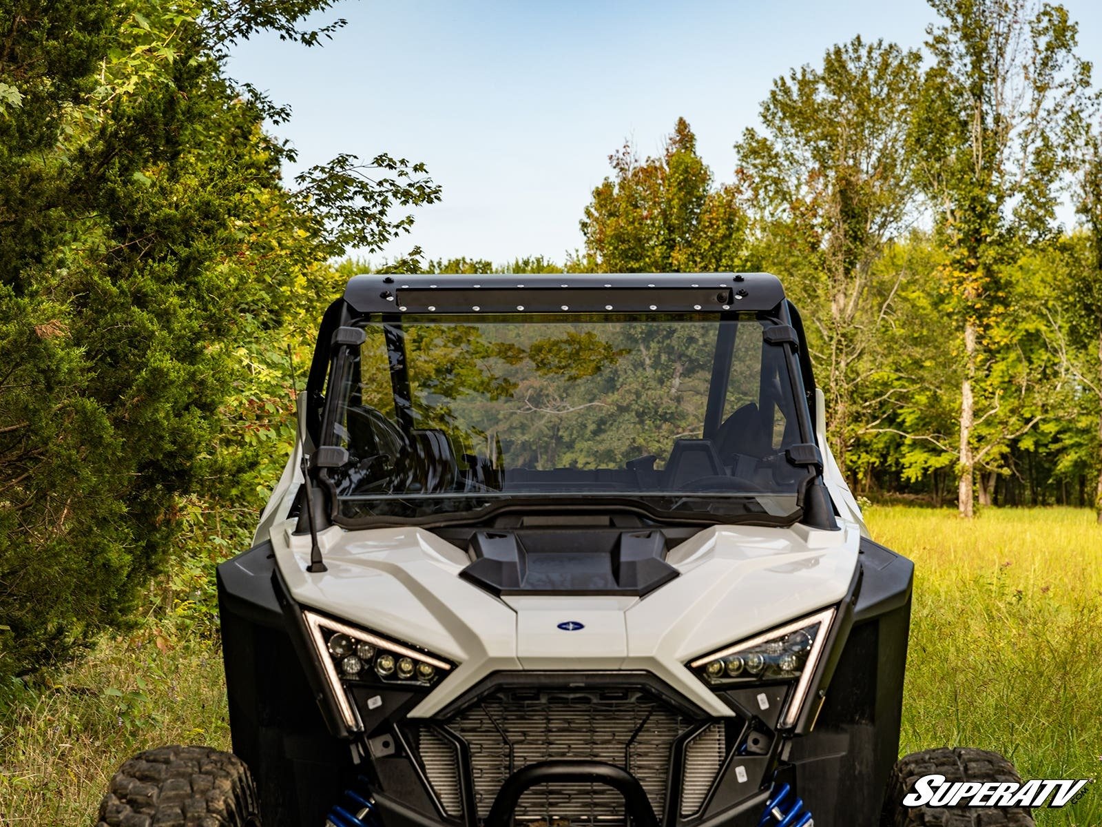 SuperATV Scratch Resistant Full Windshield for RZR Pro XP