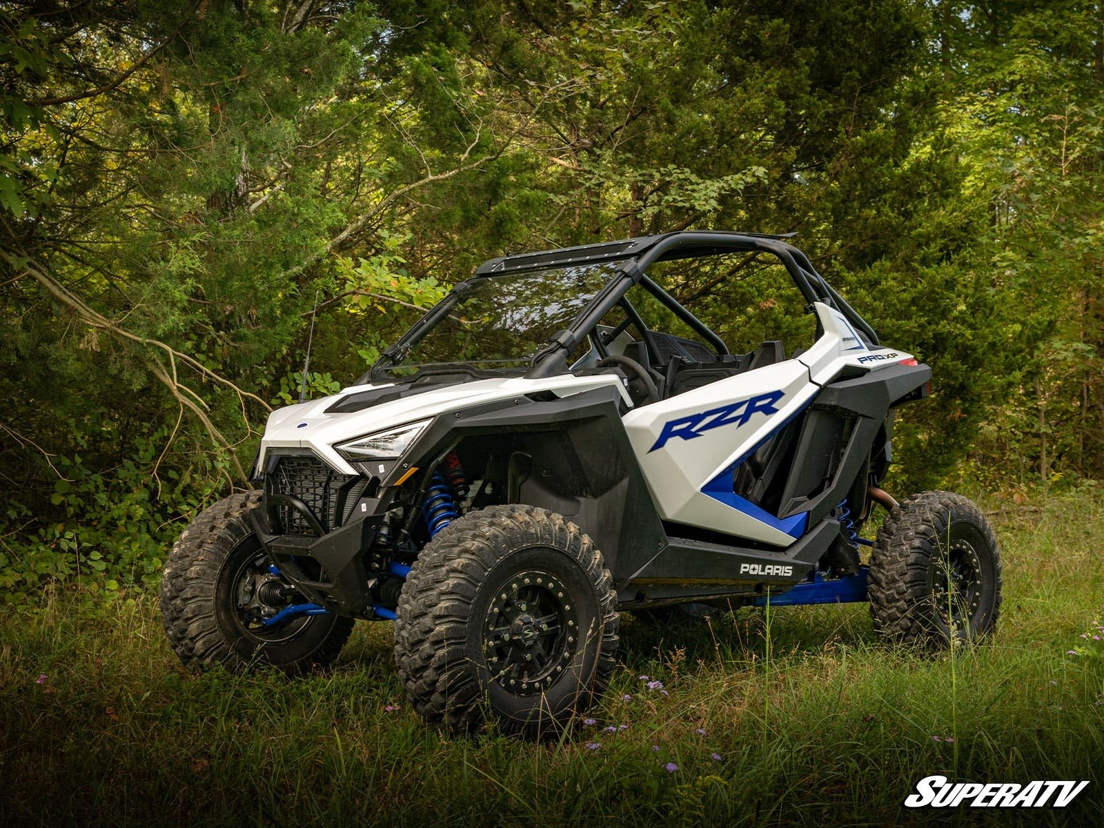 SuperATV Scratch Resistant Full Windshield for RZR Pro XP