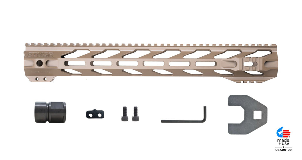 STNGR RPTR M-LOK Free Float AR-15 Handguard