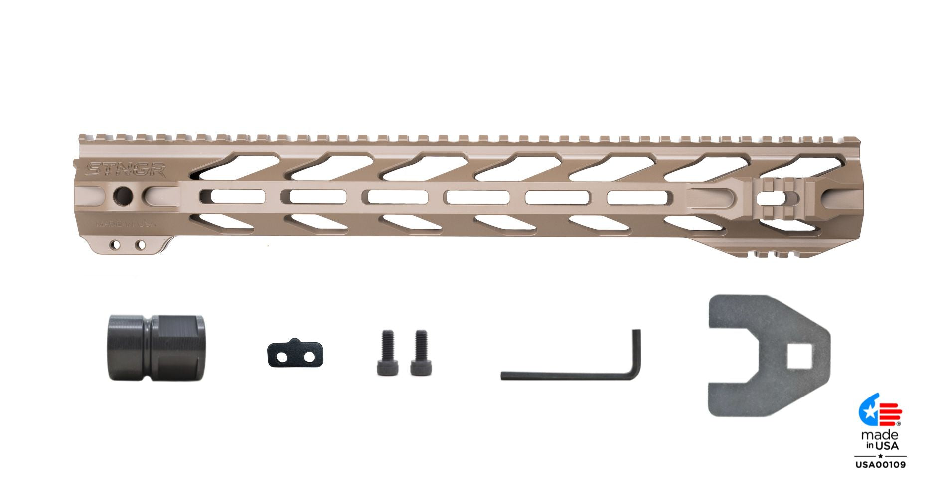 STNGR RPTR M-LOK Free Float AR-15 Handguard