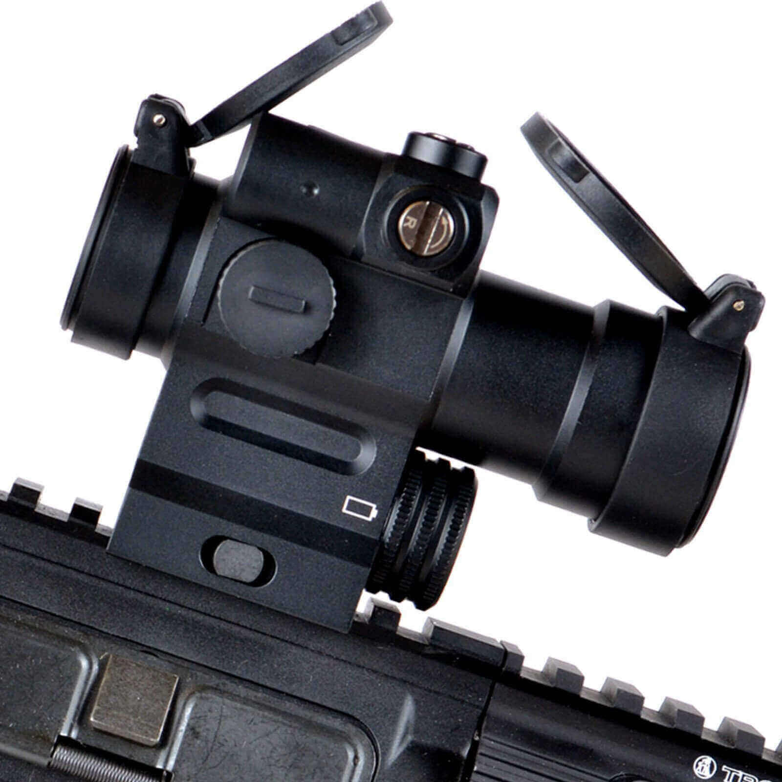 AT3 LEOS Red Dot Sight with Integrated Laser and Riser