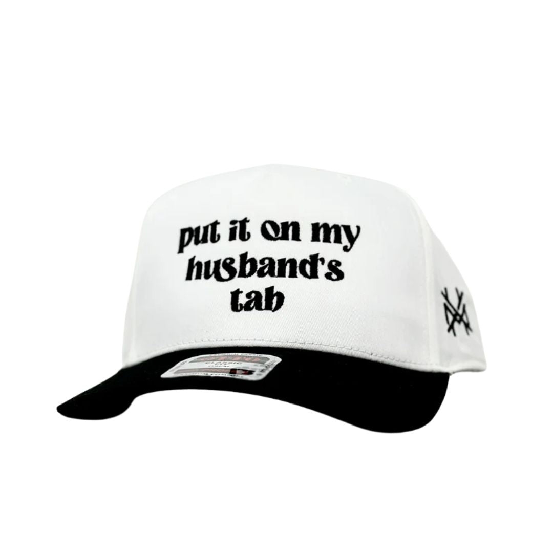 Put it on my Husband's Tab
