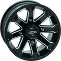 QuadBoss, QuadBoss Blitz 14x7 PowerSports Wheel - 4/137 Bolt Pattern, 5+2 Offset