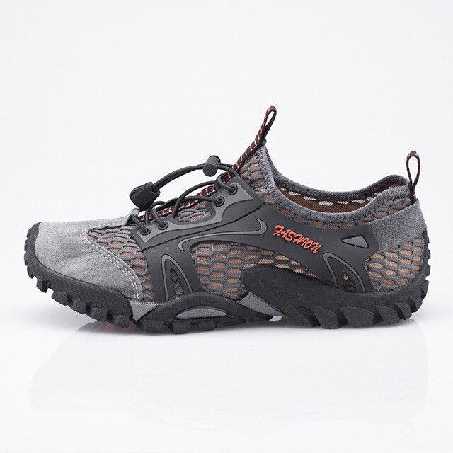 Quick Dry Men Sneakers Slip On Upstream Shoes Water Hiking Beach Surfing Shoes Sandals Barefoot Beach Sneakers Swim Boating Fishing Yoga Gym