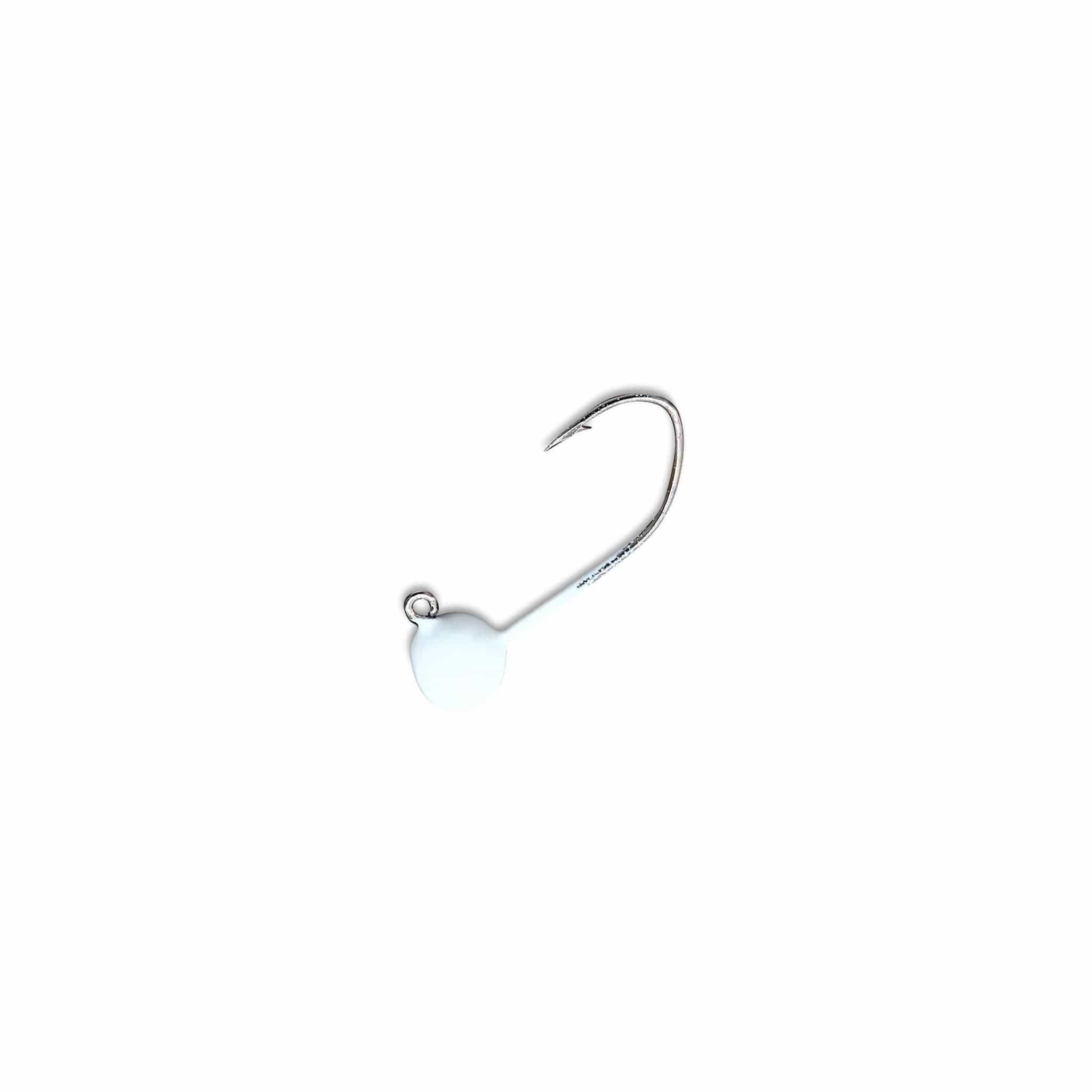 Round Jig Heads - 1/32- 1/16 - 1/8 - 12 Pack - No Collar