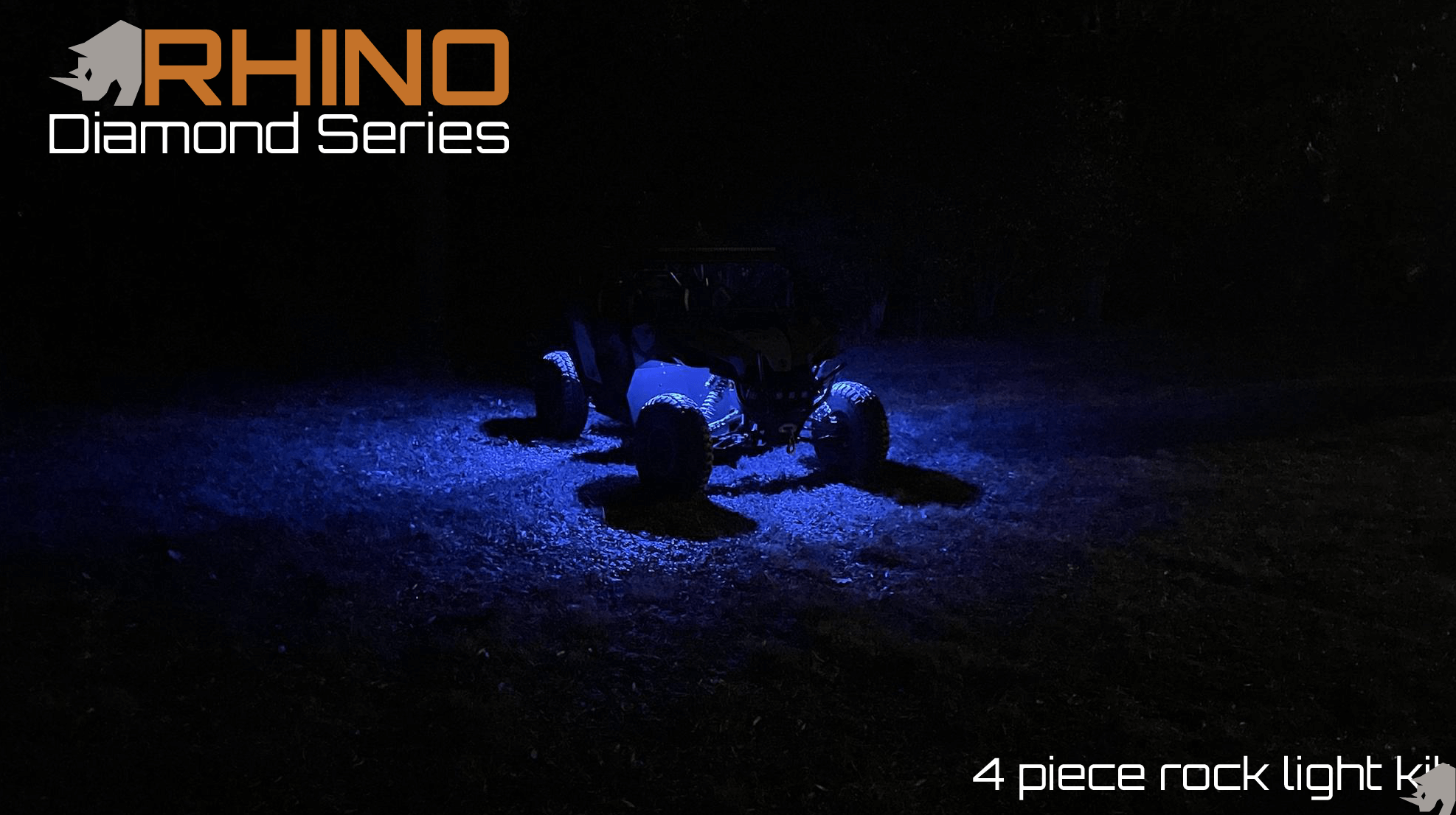 Rhino Lights Diamond Series RGB Rock Lights