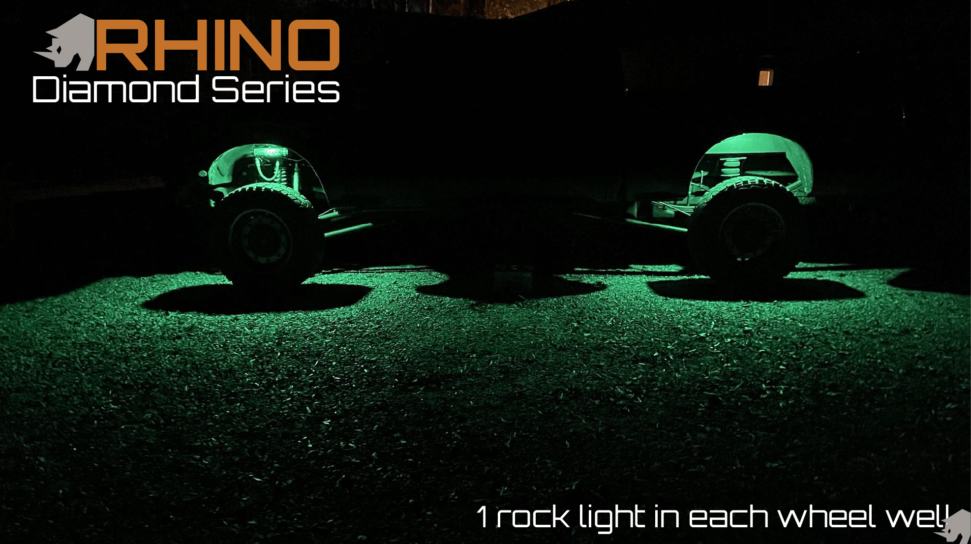 Rhino Lights Diamond Series RGB Rock Lights