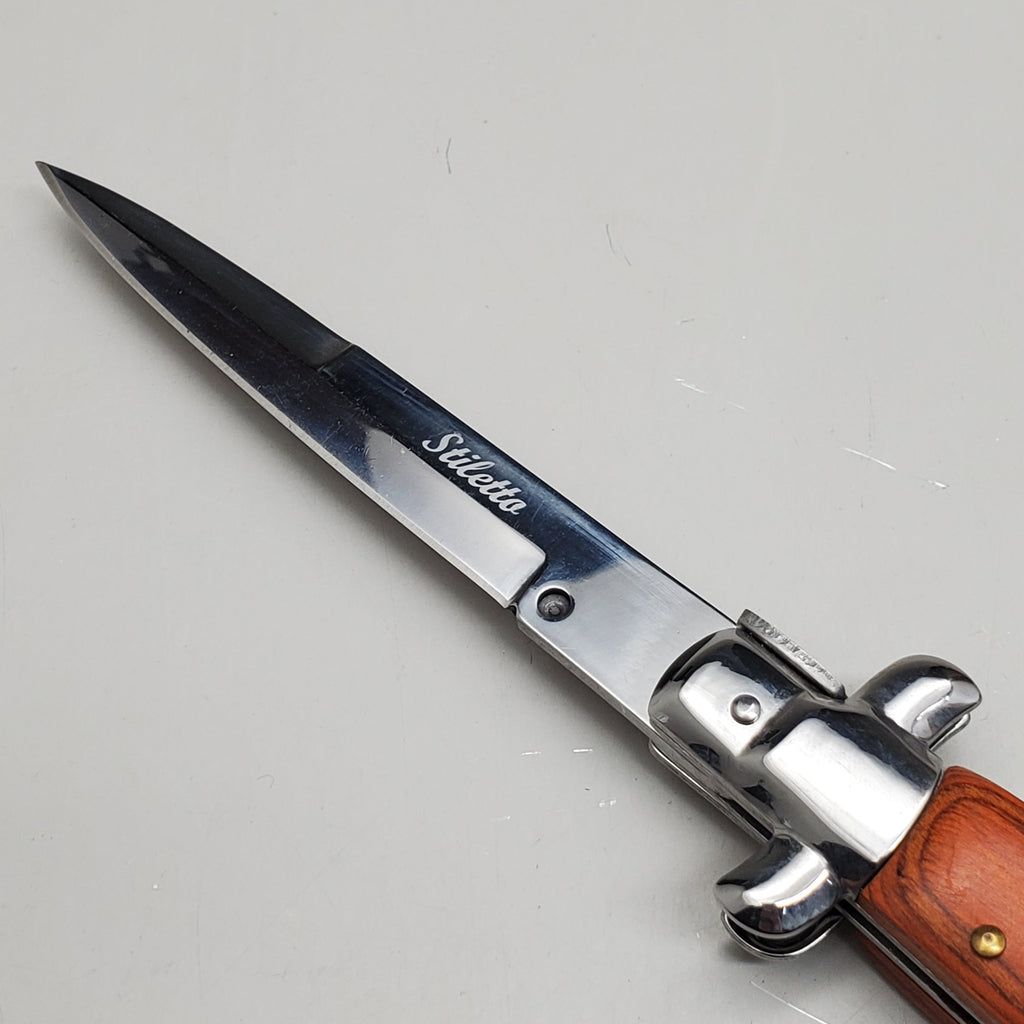 ZA@ ARMED FORCE TACTICAL Hand Crafted OTF Pocket Knife 9" Knife 4"Blade White ST-7IV