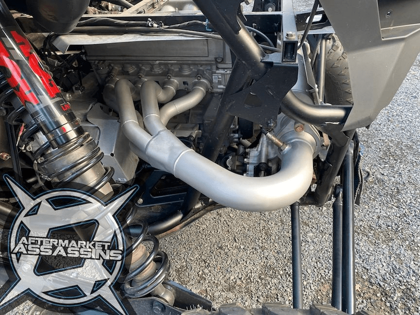 Aftermarket Assassins Full Exhaust for 2022+ RZR Pro-R 4 Cylinder