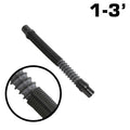 Rugged Radios 1 to 3 Ft MAC-X Expandable Ultra Flex Helmet Air Pumper System Hose by Rugged Radios