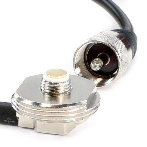 Rugged Radios 13 Ft Antenna Coax Cable with 3/8 NMO Mount
