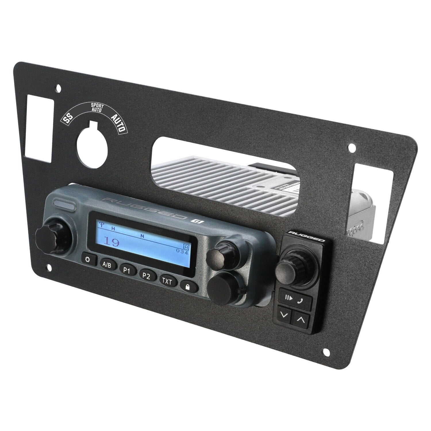 Rugged Radios 2024 Yamaha YXZ 1000R Complete Communication Kit with Bluetooth Intercom and 2-Way Radio