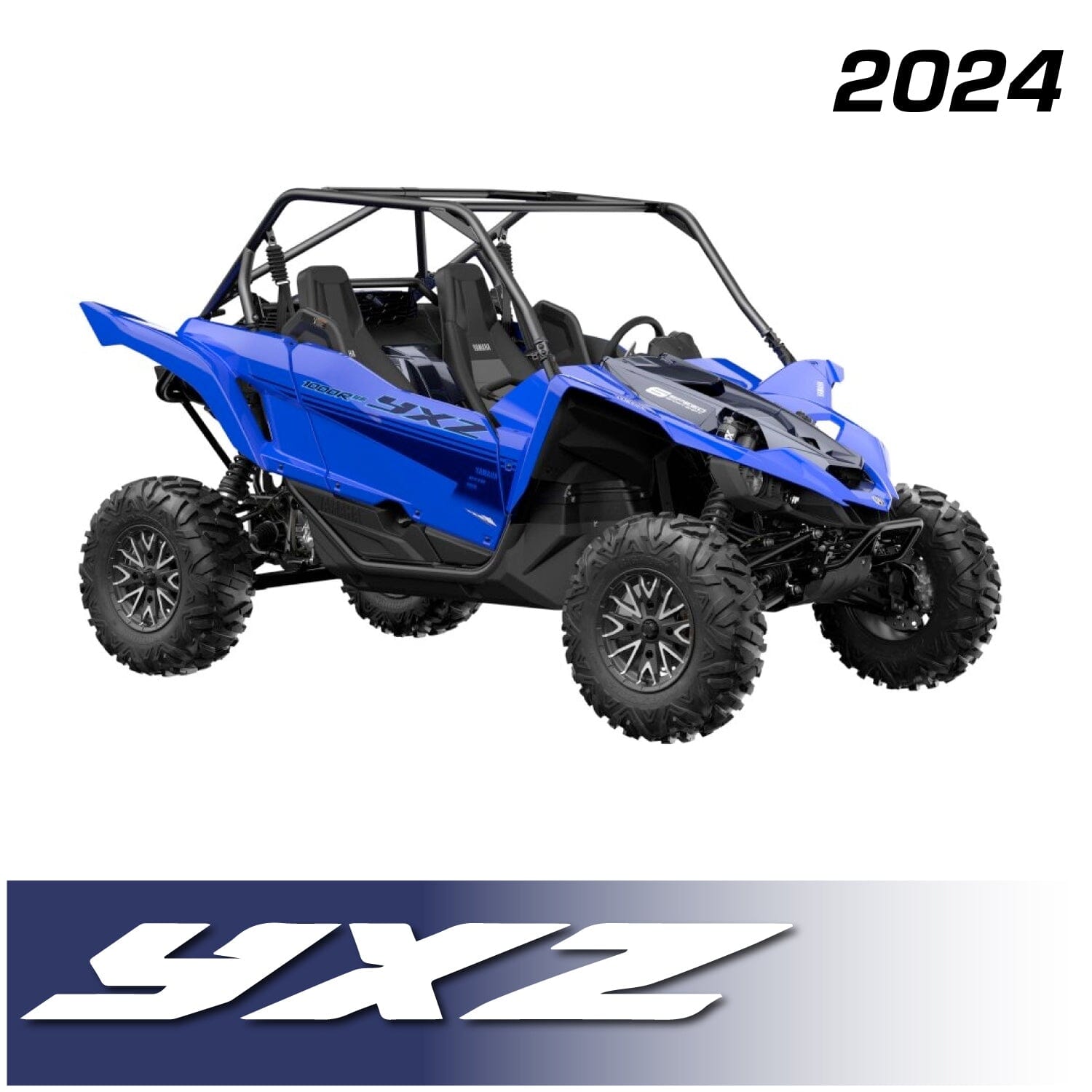 Rugged Radios 2024 Yamaha YXZ 1000R Complete Communication Kit with Bluetooth Intercom and 2-Way Radio