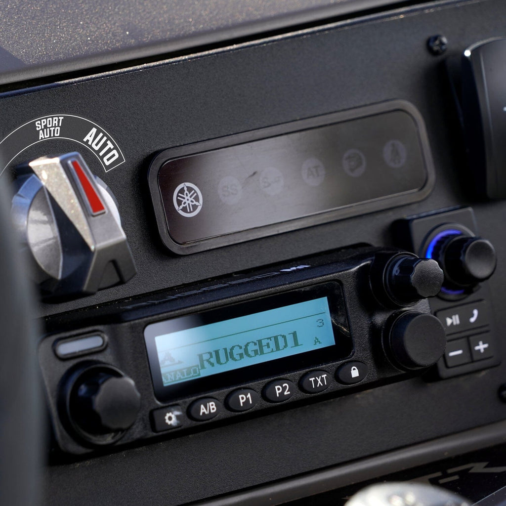 Rugged Radios 2024 Yamaha YXZ 1000R Complete Communication Kit with Bluetooth Intercom and 2-Way Radio