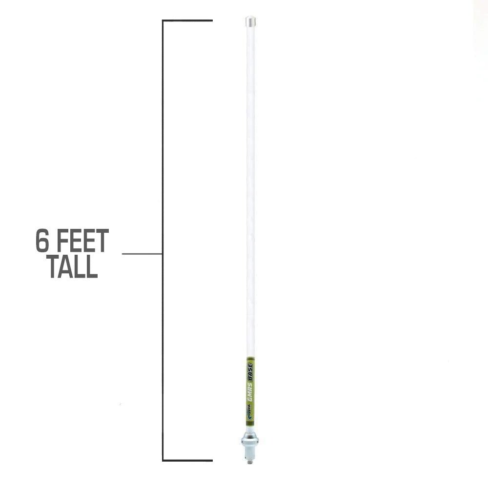 Rugged Radios Base Camp - Base Station GMRS Tuned Fiberglass Antenna