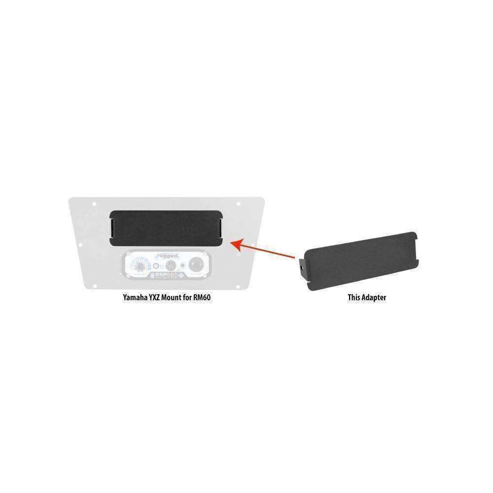 Rugged Radios Block Off Plate for Rugged M1 , G1, RM60 , GMR45 Mobile Radio Mounts