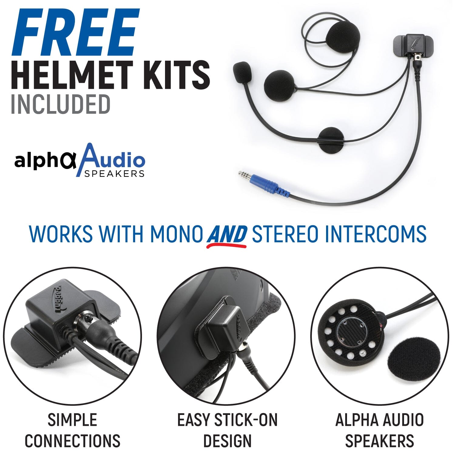 Rugged Radios Can-Am Commander and Late Model Maverick Complete Communication Kit with Bluetooth Intercom and 2-Way Radio - Dash Mount