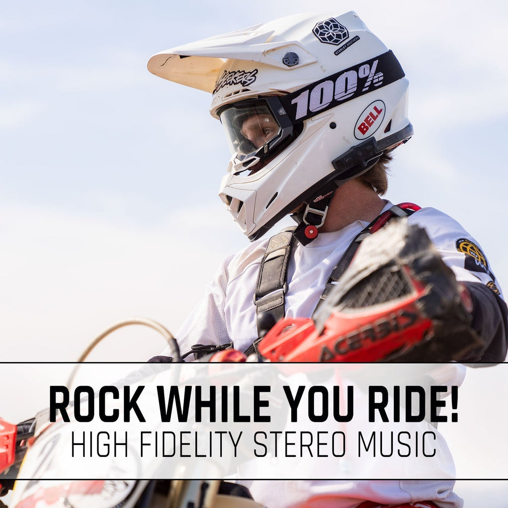 Rugged Radios CONNECT BT2 Bluetooth Headset for Motorcycle Helmet