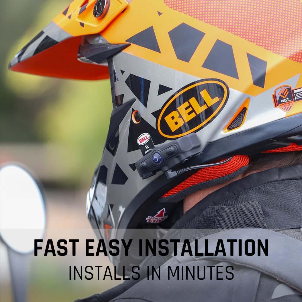 Rugged Radios CONNECT BT2 Bluetooth Moto Kit with GMRS Radio