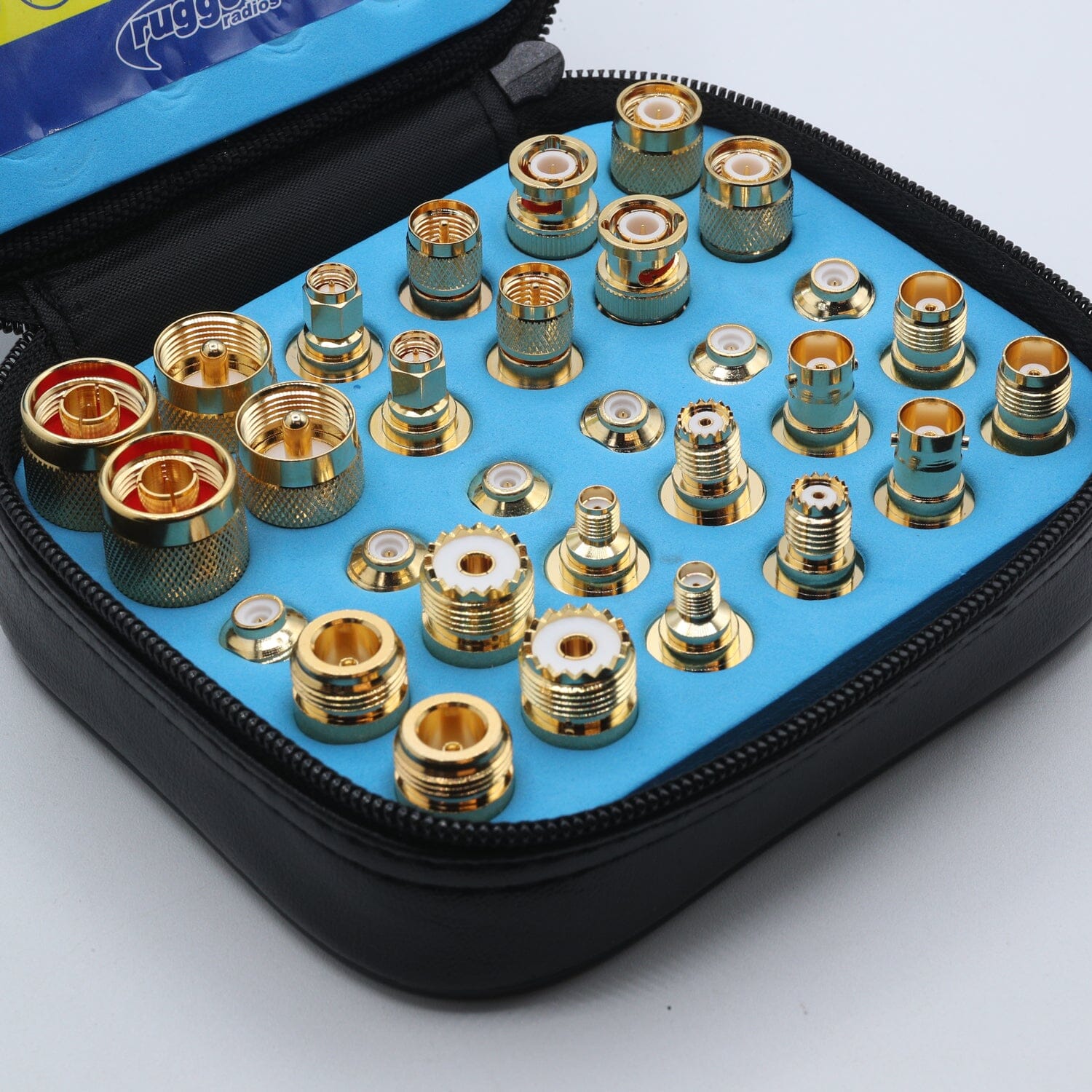Rugged Radios Gold Plated BNC and NMO Antenna Connector Kit