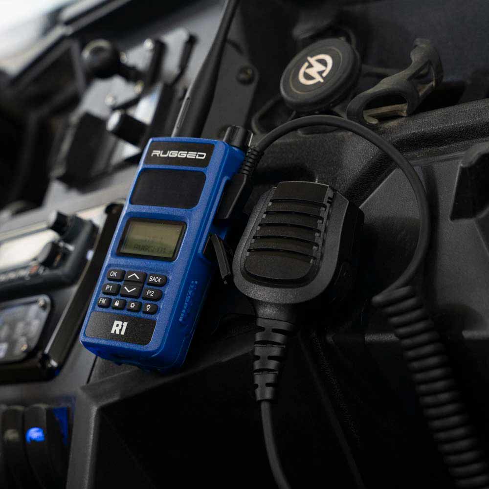 Rugged Radios Handheld Radio and Hand Mic Mount for R1 / GMR2 / GMR2 PLUS / RDH16 / V3 / RH5R