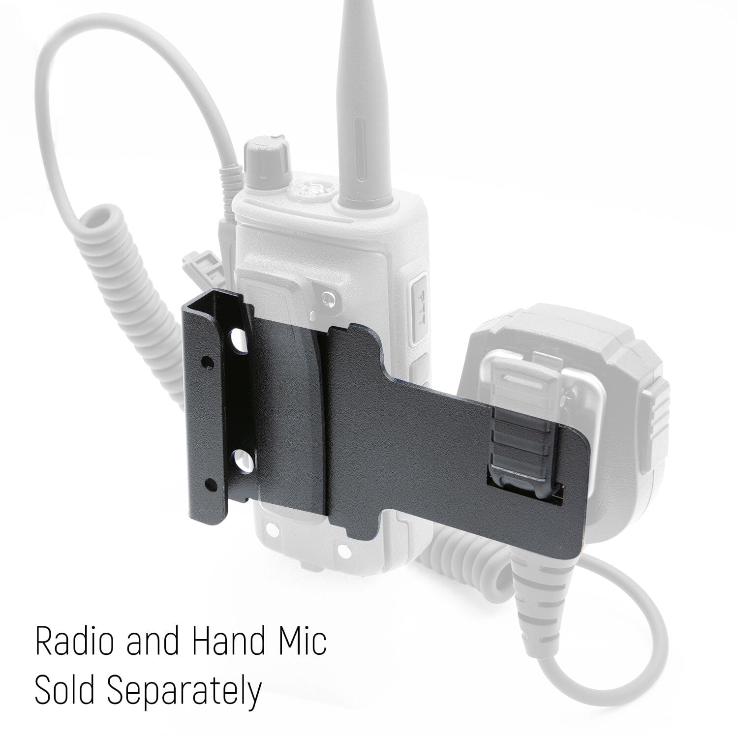 Rugged Radios Handheld Radio and Hand Mic Mount for R1 / GMR2 / GMR2 PLUS / RDH16 / V3 / RH5R