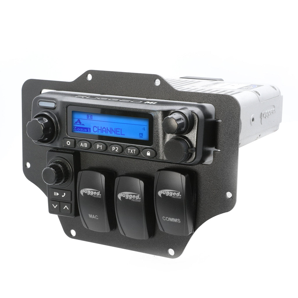 Rugged Radios Honda Talon Mount for M1 / RM45 / RM60 / GMR45 Radio with Switch Holes