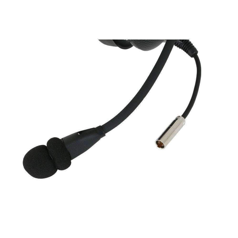Rugged Radios HS10 Fire Safety Over the Head OTH Headset with Mic On Off Switch