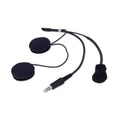 Rugged Radios IMSA 4C Wired Open Face Helmet Kit with Speakers & M102 Military Mic