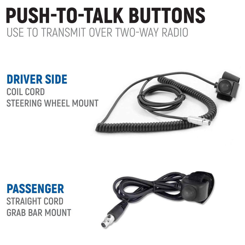 Rugged Radios Kawasaki Teryx KRX Complete Communication Kit with Bluetooth Intercom and 2-Way Radio