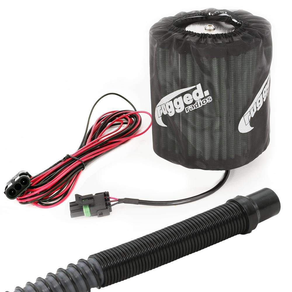 Rugged Radios MAC-1X Single Person High Output Helmet Air Pumper (Bundle)