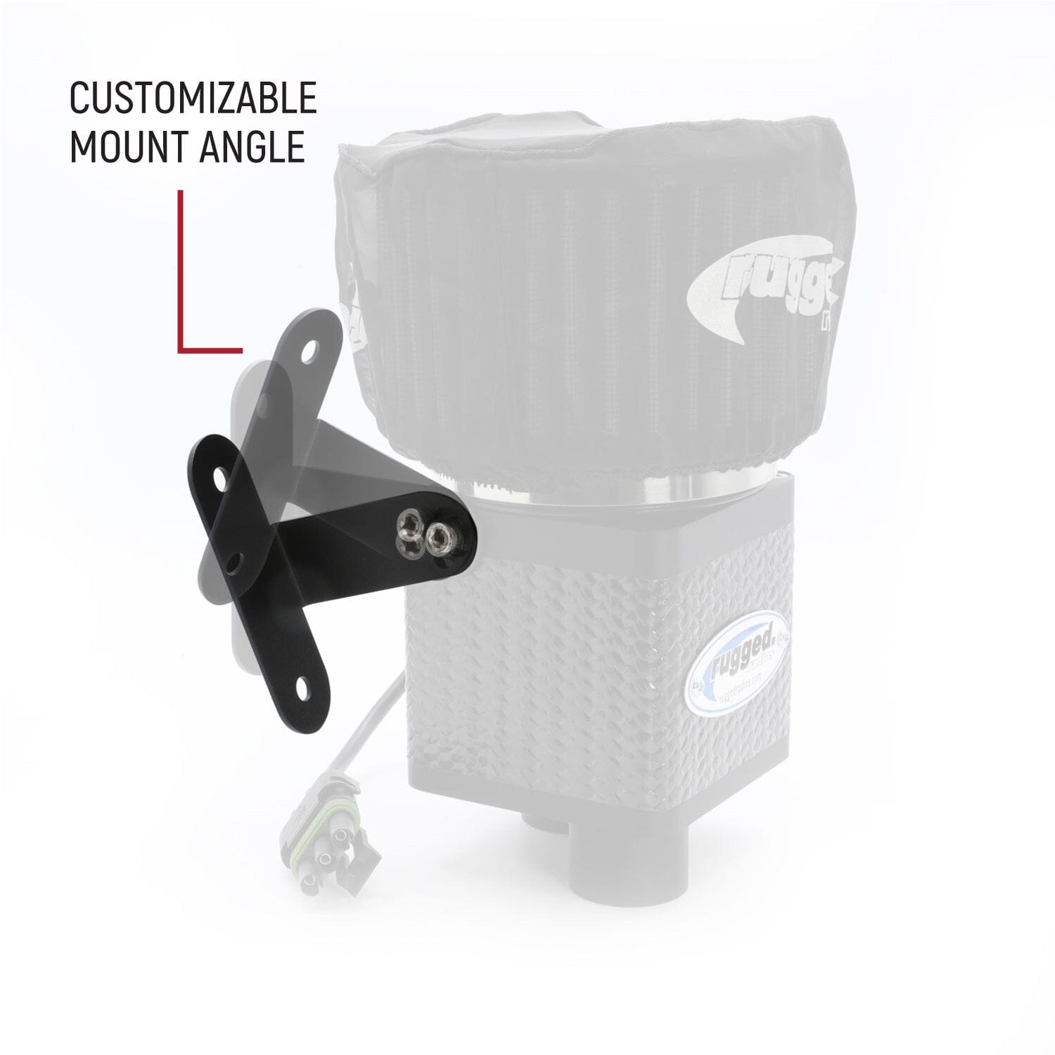 Rugged Radios MAC Air Helmet Pumper Mounting Brackets