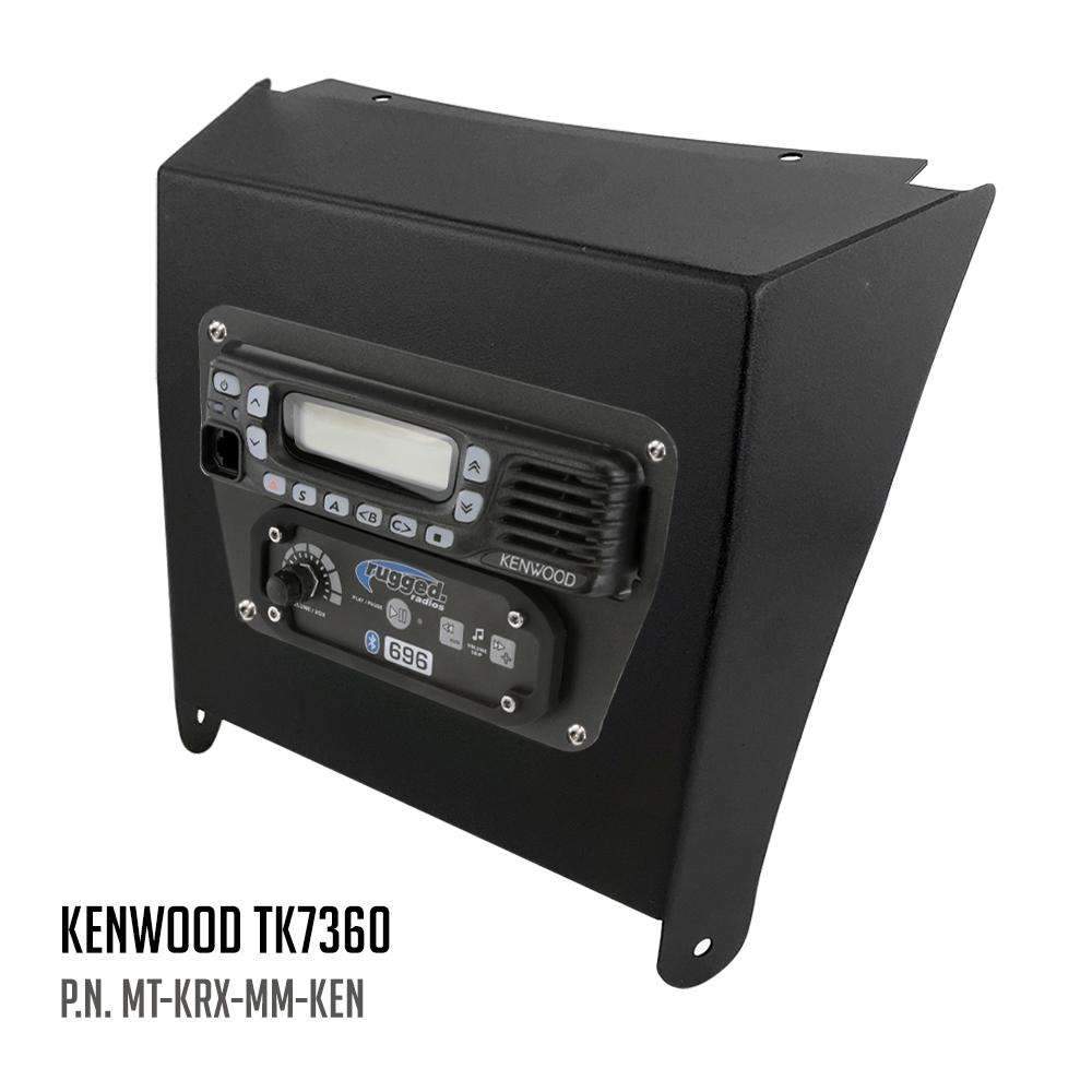 Rugged Radios Kawasaki KRX Multi-Mount Kit for M1 / G1 / RM45 / RM60 / GMR45 Radio and Rugged Intercom