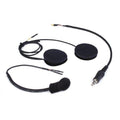Rugged Radios Peltor Straight Cord Helmet Kit with Flex Boom Mic & Helmet Speakers