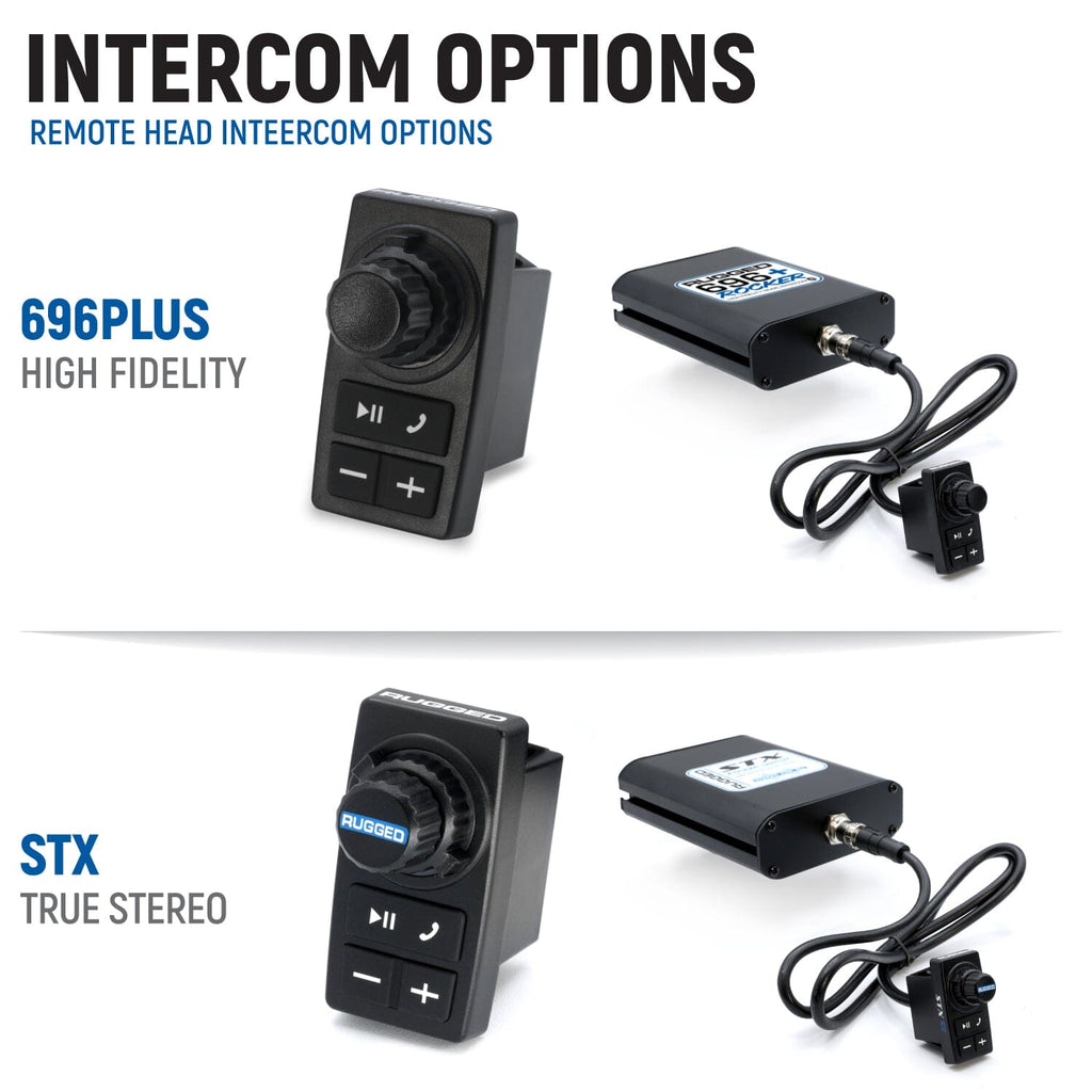 Rugged Radios Polaris Xpedition Complete Communication Kit with Bluetooth Intercom and 2-Way Radio
