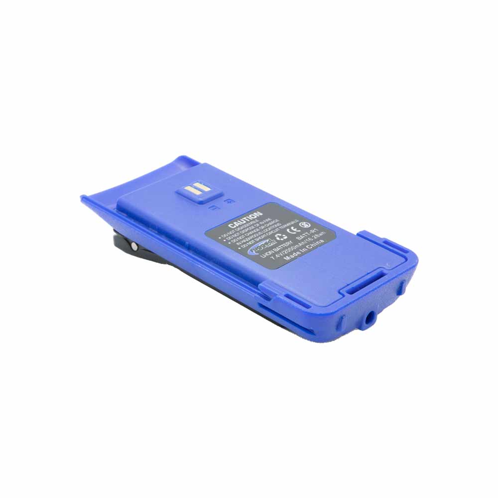 Rugged Radios R1 Replacement Battery with 12v Charge Port and Belt Clip