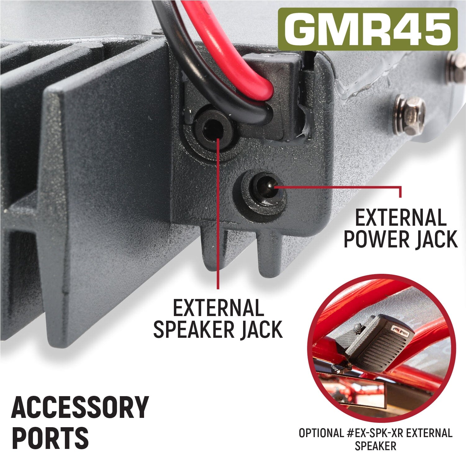 Rugged Radios Radio Kit - GMR45 High Power GMRS Band Mobile Radio with Antenna