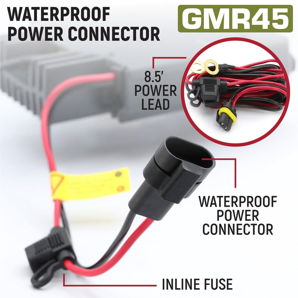 Rugged Radios Radio Kit Lite - GMR45 GMRS Band Mobile Radio with Stealth Antenna