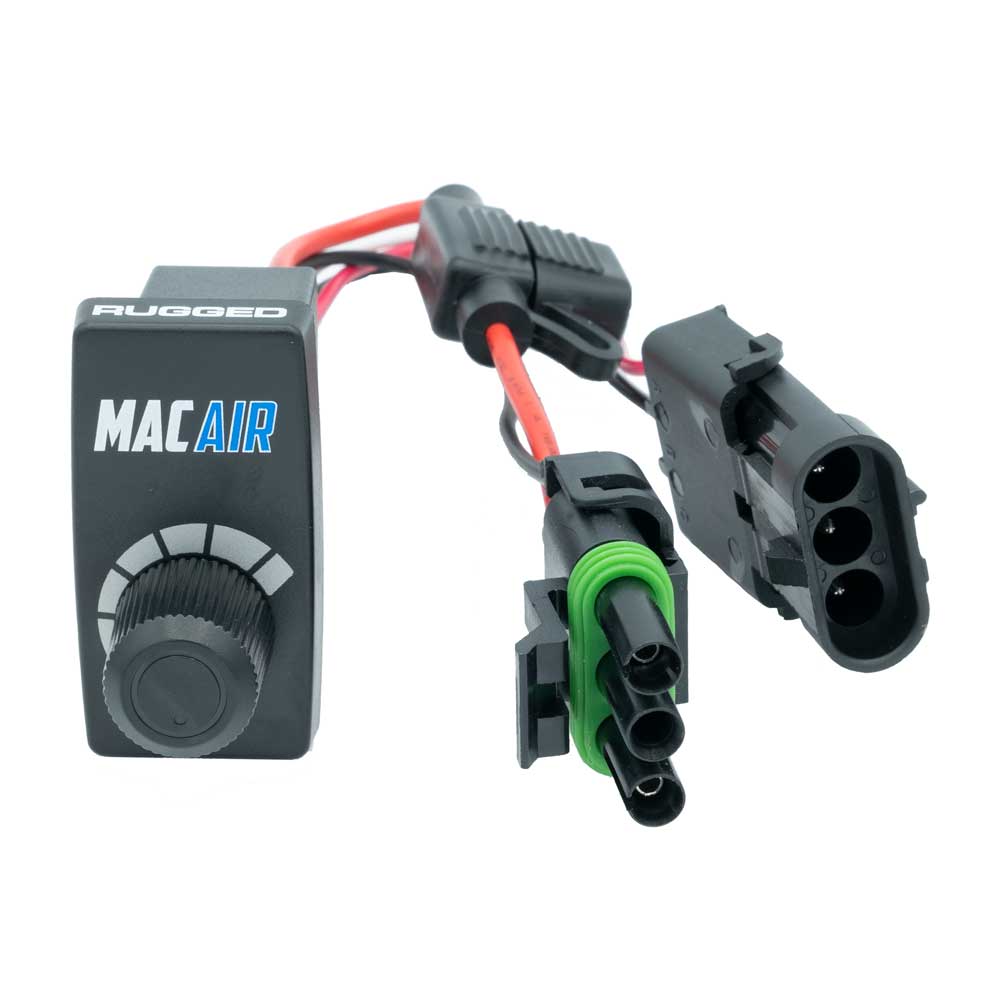 Rugged Radios Rocker Switch Variable Speed Controller (VSC) for MAC Helmet Air Pumper - Switch Upgrade Only